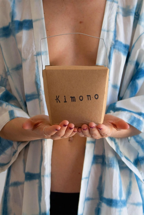 Kimono. ADFLEXA SHIBORI